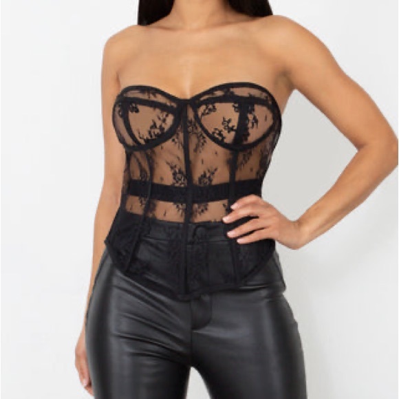 Lace Bustier - Picture 6 of 10